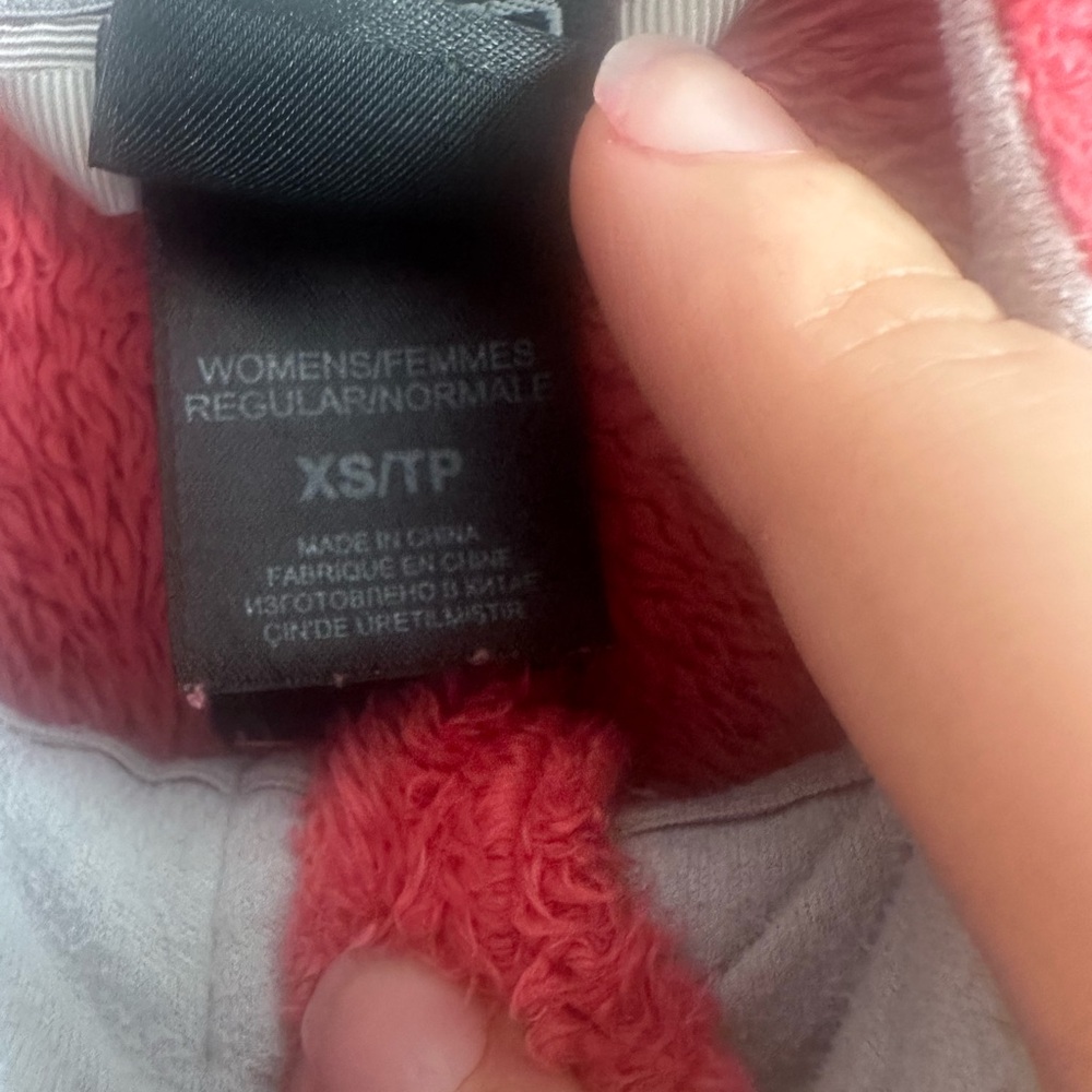 The North Face Osito Pink Fleece Full Zip GORPCORE Jacket Women's XSmall - Picture 3 of 6